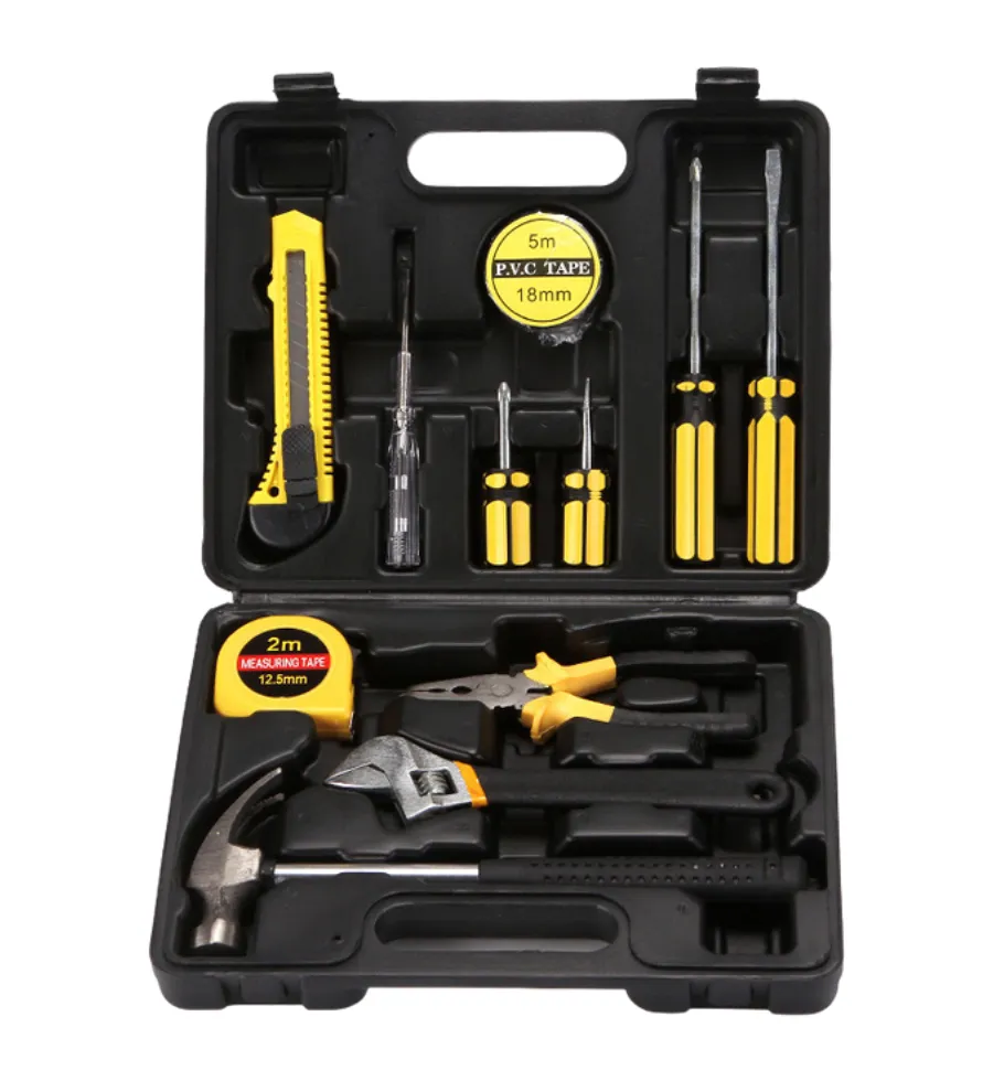 12-Piece Household Tool Kit with Carrying Case