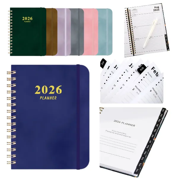 2026-27 Academic Leather Planner