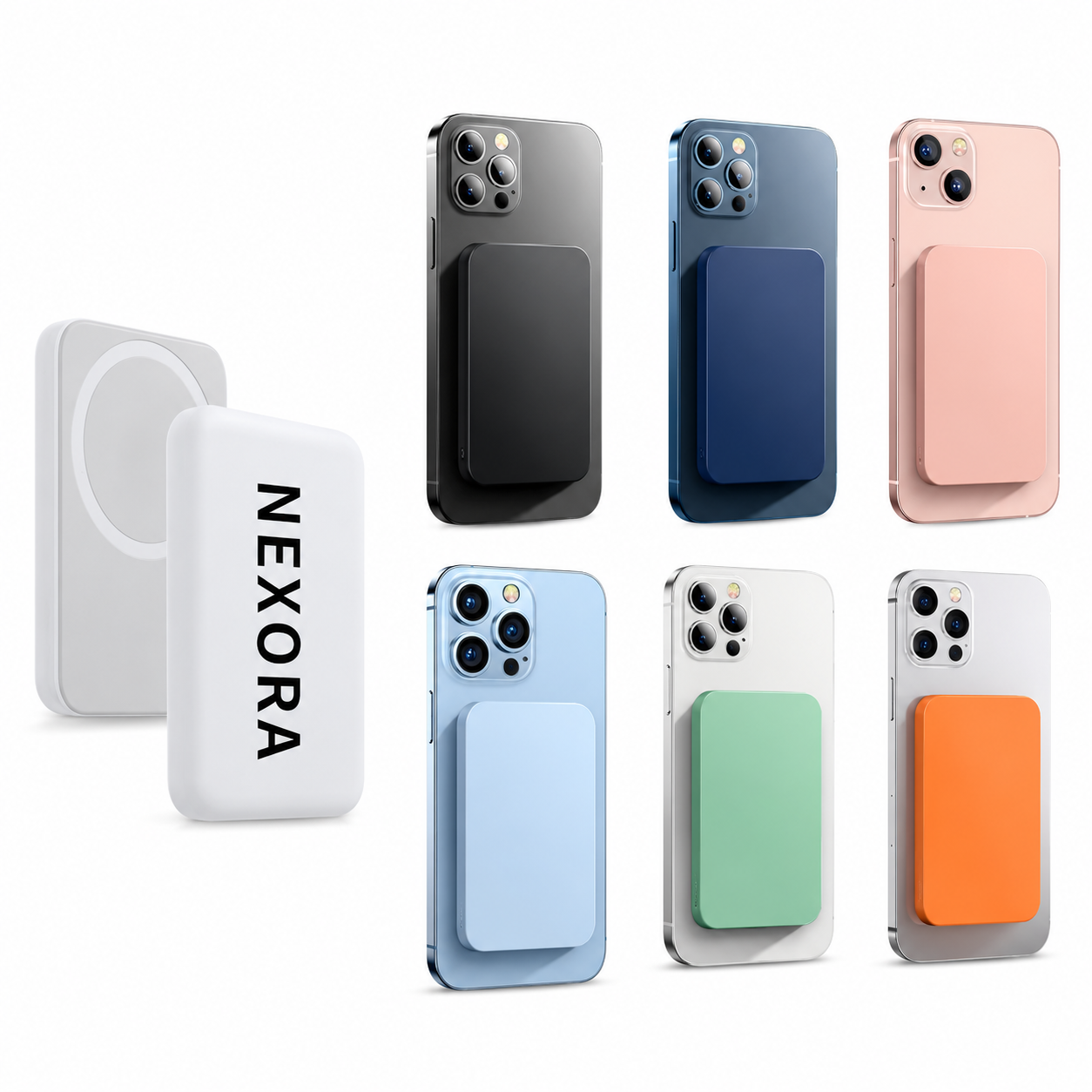 5,000mAh Magnetic Wireless Power Bank