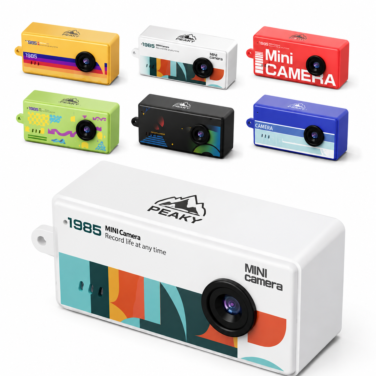 Mini Digital Camera Keychain Portable Photo Video Recorder