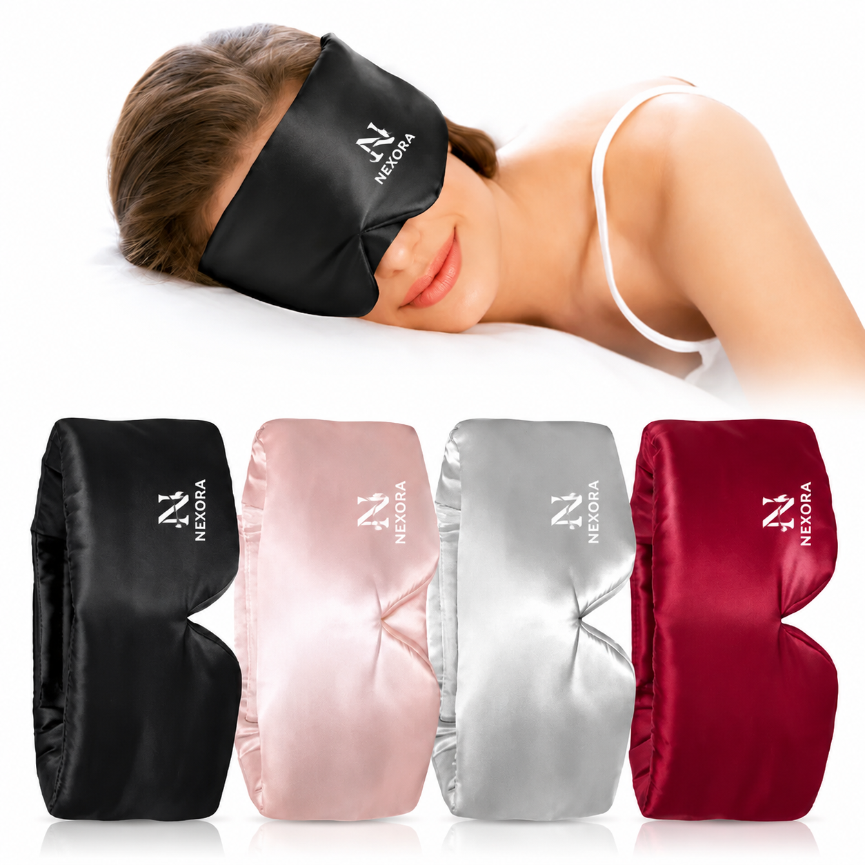 Total-Blackout Satin Sleep Mask