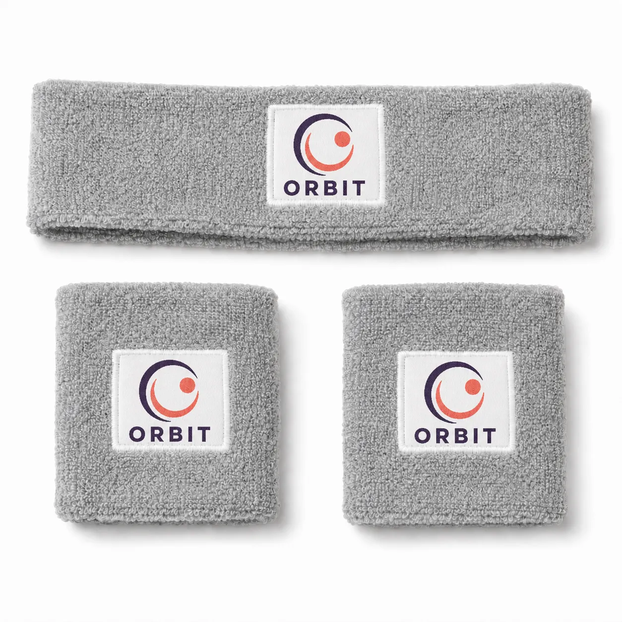 Terry Cloth Headband and Wristband Set