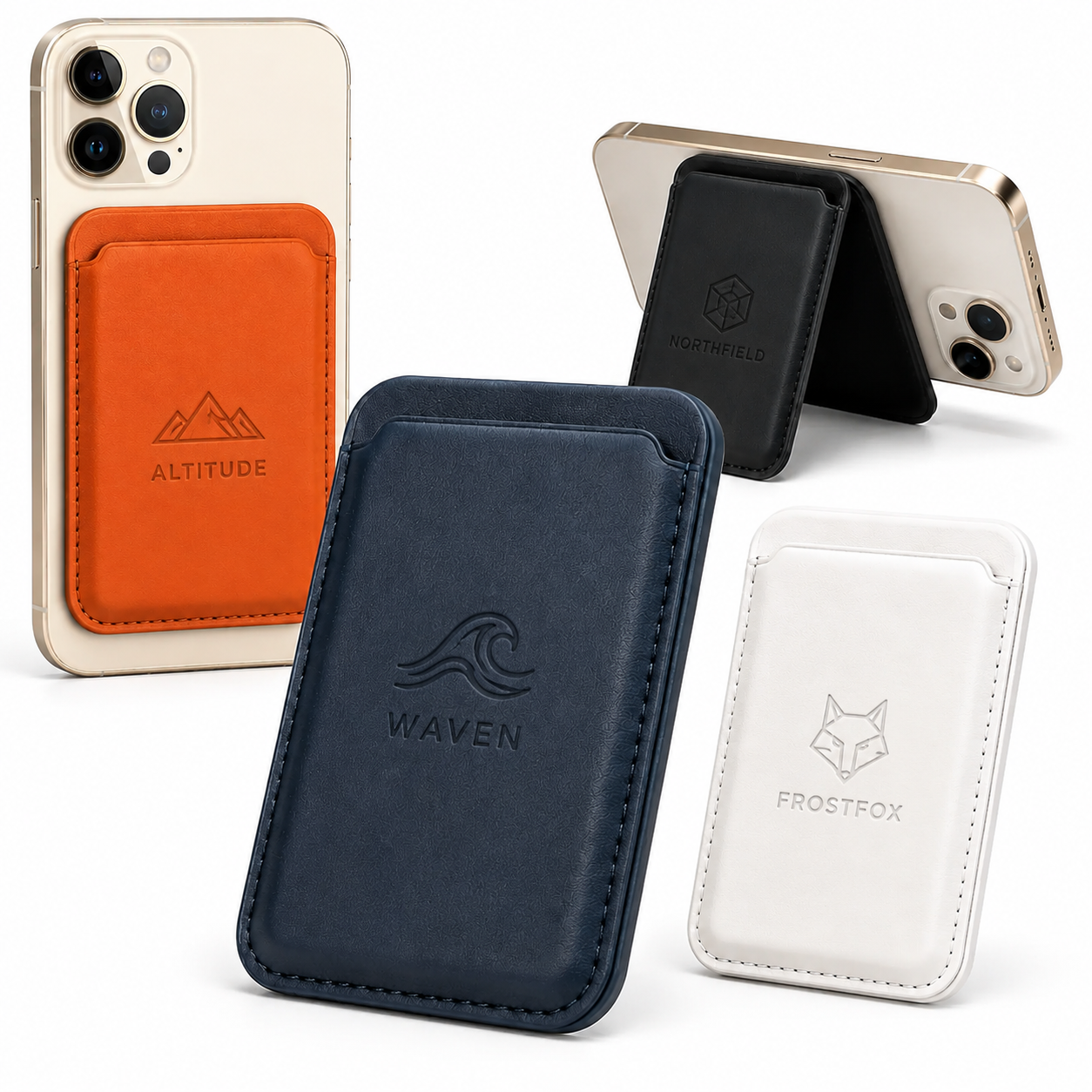 2-In-1 Magnetic Wallet Stand