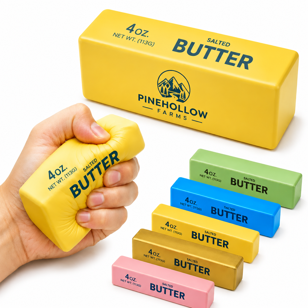 Super Soft Butter Stick Squishy Stress Relief Toy