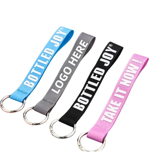Skin Friendly Woven Key Wristband for Lightweight Items