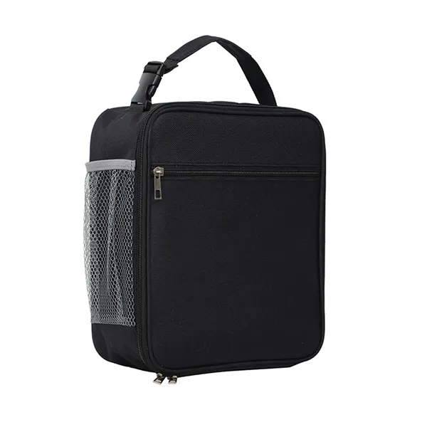 Aluminum Foil Lined Lunch Cooler Bag — Oxford — Navy Blue