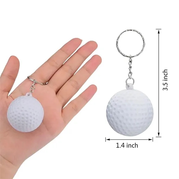 4 x 3.5 Inch Oversized Golf Keychain