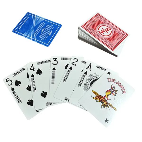 320 Gram White Core Poker Cards