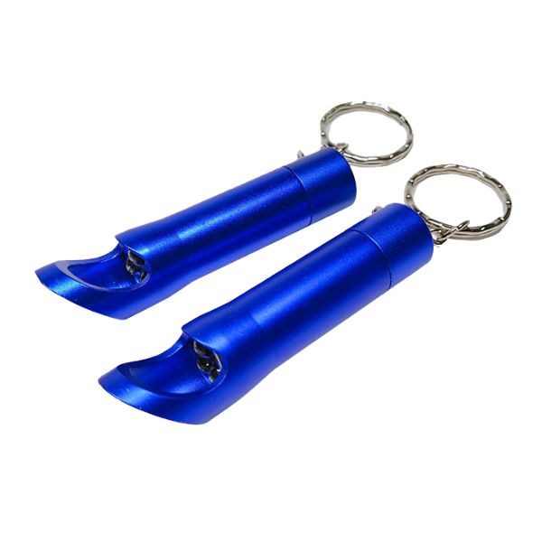 Mini Pocket LED Flashlight With One Click Switch and Opener