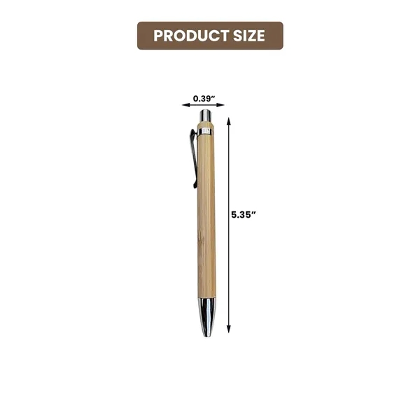 Sustainable Bamboo Portable Promotional Writing Pen