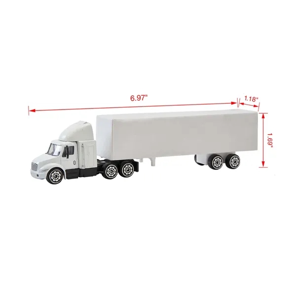 Diecast Truck Transport Set for Multiple Trucks