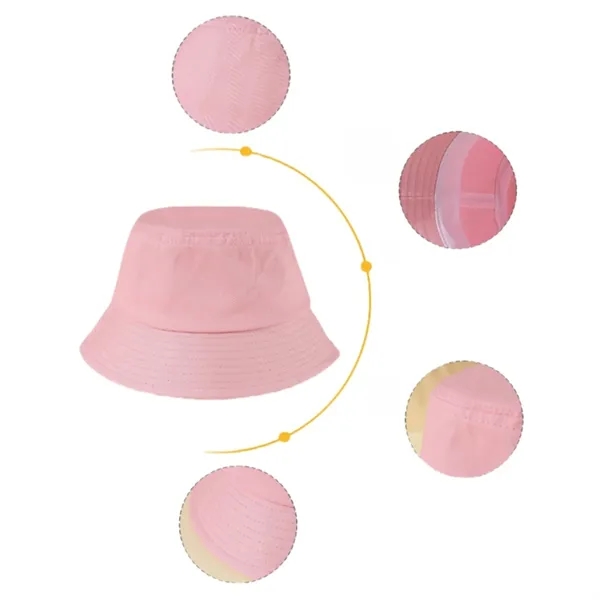 Breathable Foldable Cotton Sun Protection Hat — Cotton — White