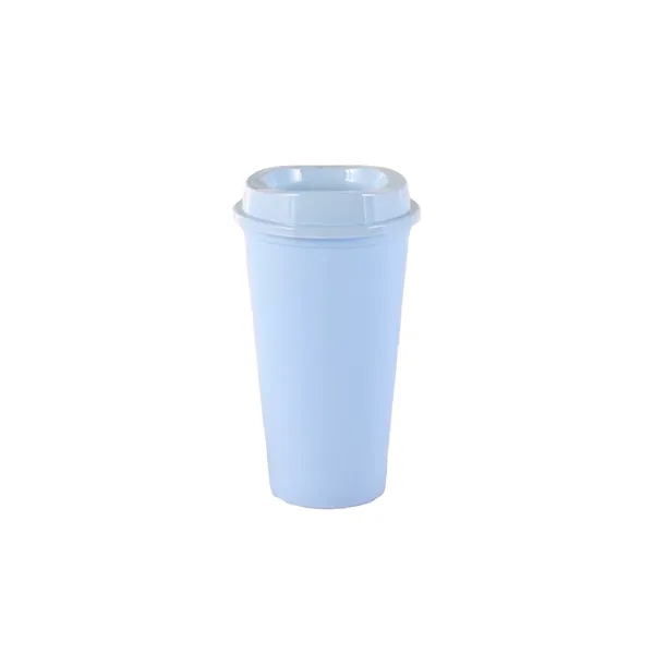 Reusable 16oz PP Cup with Color-Changing Design