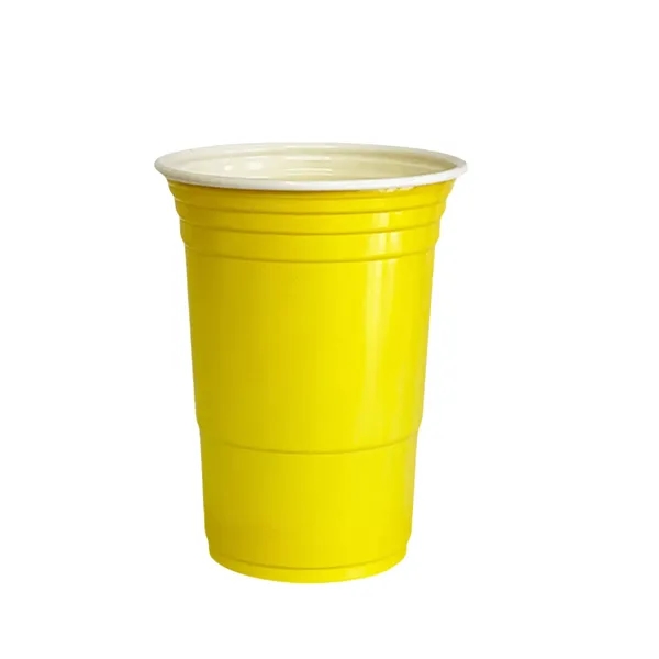 16oz Plastic Cup for Parties — Plastic — Black