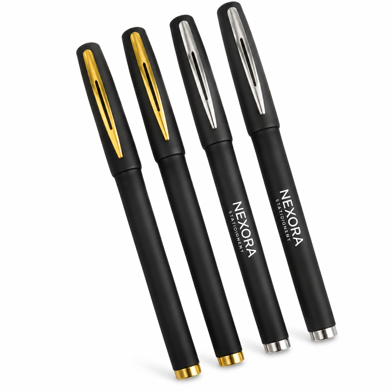 Black 0.5mm Gel Pen, 139mm Matte Shell
