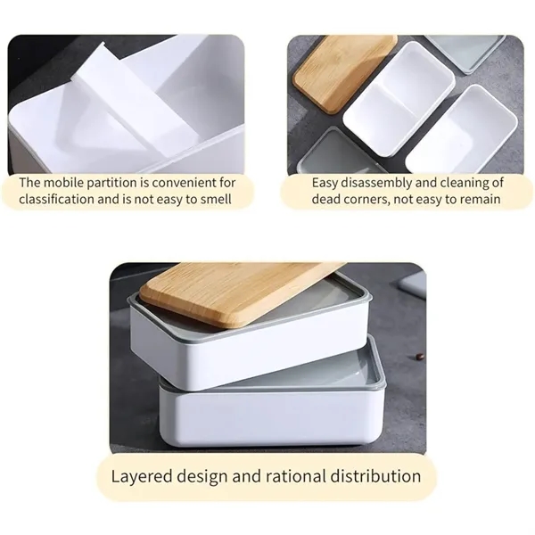 Insulated Plastic Lunch Box With Leak Proof Design