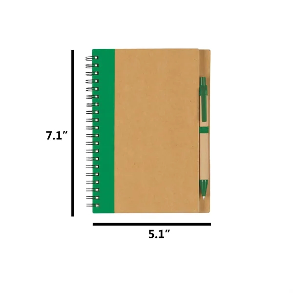 Personalized Eco Friendly Kraft Sticky Notes 7.1 x 5.1