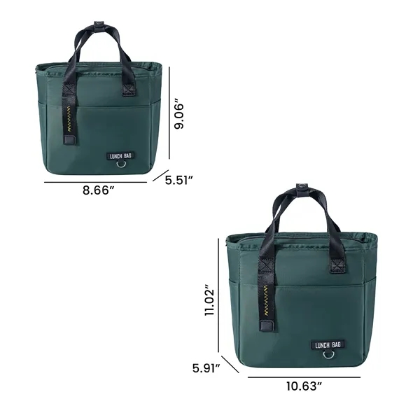 Compact Thermal Lunch Bag With Strap