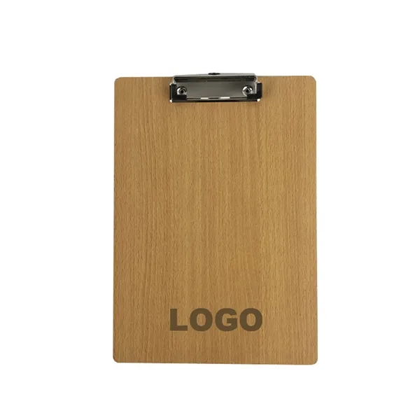 Wooden A4 Clipboard with Custom Logo Option