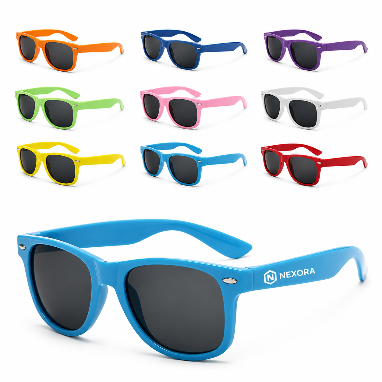 Fashion Accessory UV400 Protection Sunglasses — Black