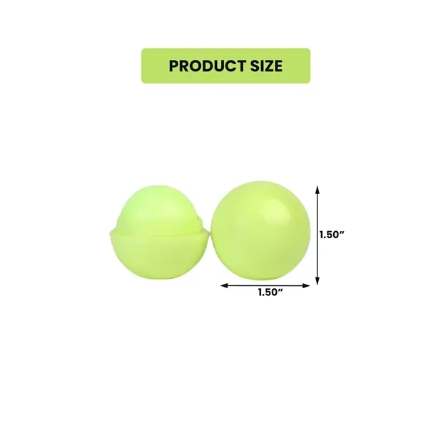Wholesale Round Lip Balm for Hydration — Green
