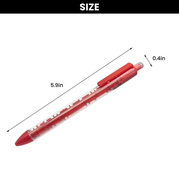 Custom Logo Maze Pen, Durable ABS, 5.9in x 0.4in
