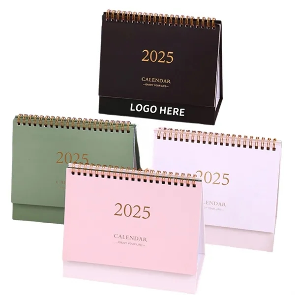 Standing Desk Calendar 2025 with Notes and Week Numbers