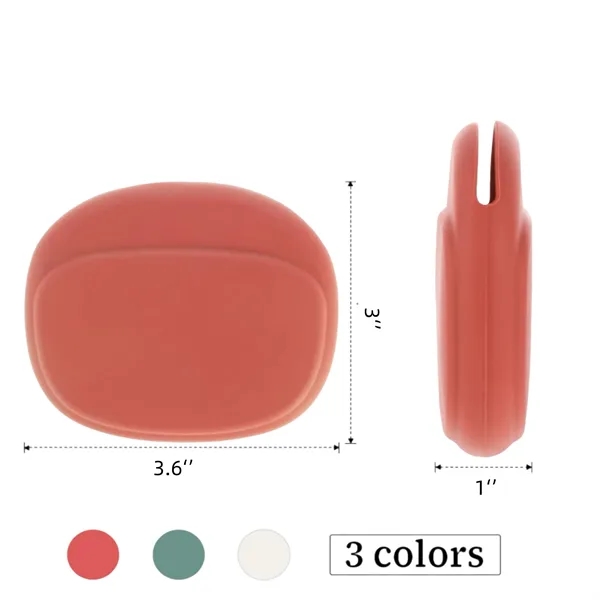 Soft Silicone Organizer for Cables Earplugs and Keys