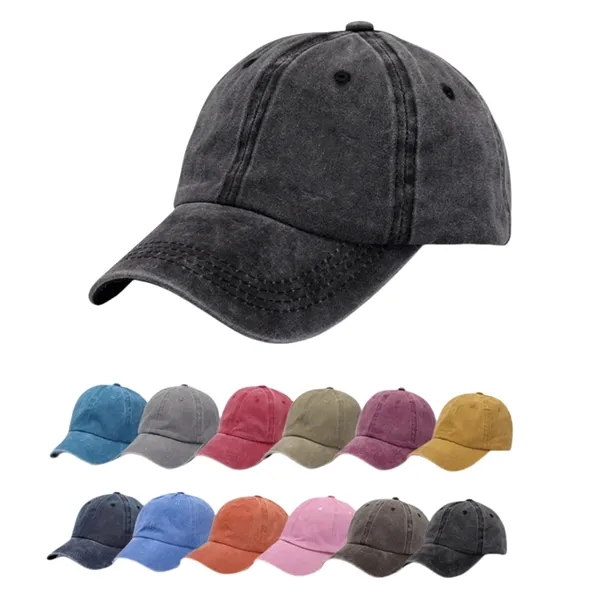Soft Lightweight Denim Baseball Hat 22-23.5 Inch