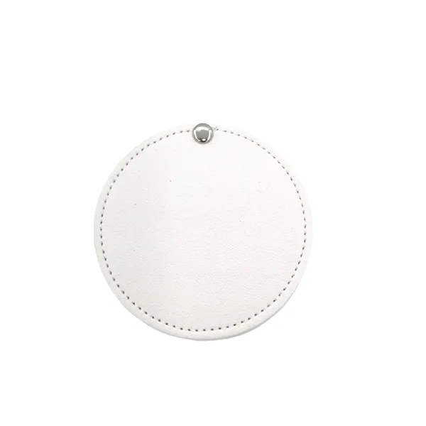 Round Makeup Mirror with Stainless Steel Frame