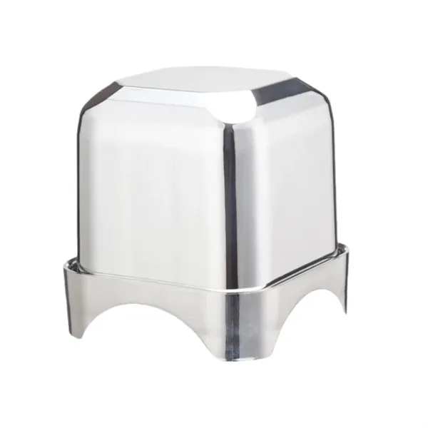 Square Electroplated Dice Shaker Cup and Tray