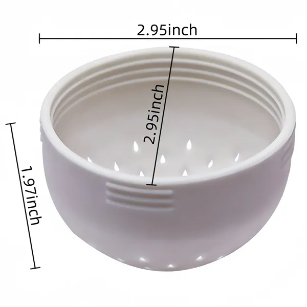 Compact Silicone Can Strainer for Liquids