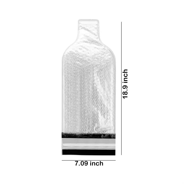 Protective PVC Travel Wine Bag for Leakproof Gifting — Pvc — Clear