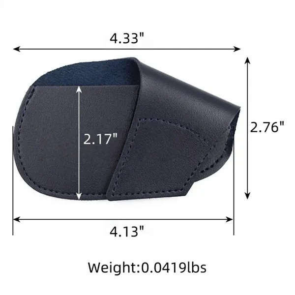Golf Club Headcover with Soft Lining, PU Leather, 4.13 Inch