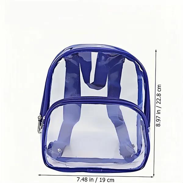 Lightweight 160g PVC Clear Concert Backpack
