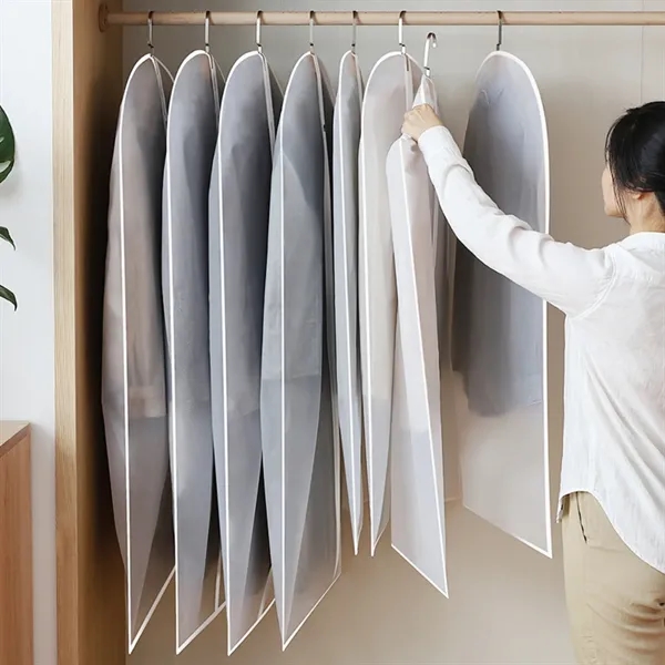 Translucent Clothes Cover for Closet and Travel — Black