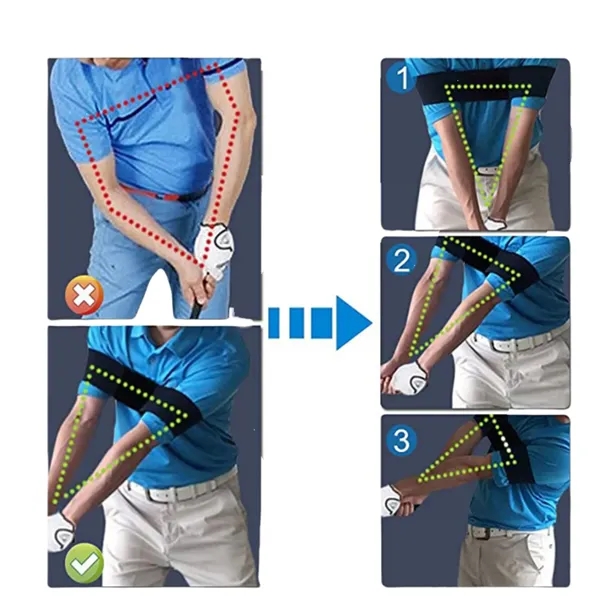 Universal Golf Arm Band for Swing Training