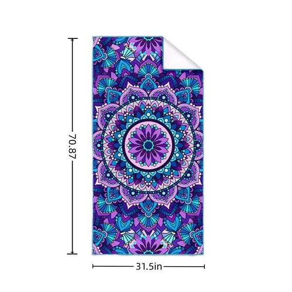 87x31.5 Inch Lightweight Microfiber Travel Towel