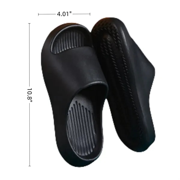 Soft Breathable Indoor Slippers with PVC Lining