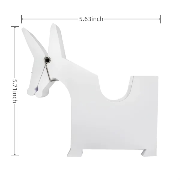 ABS Plastic Mule Note Clip Organizer