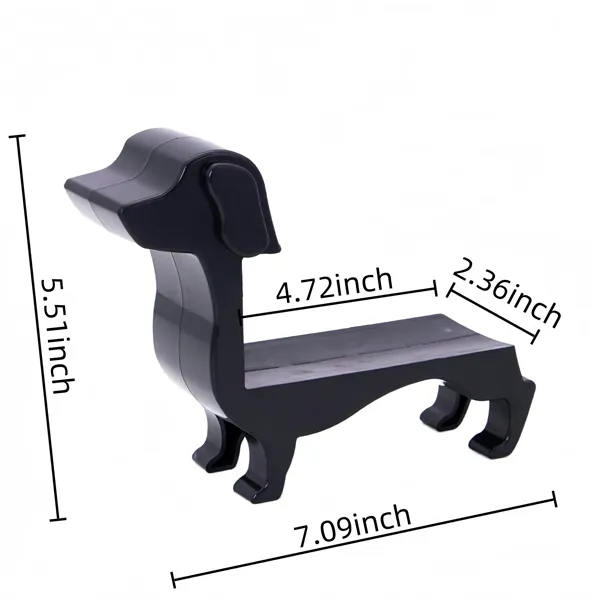 Dachshund Wine Rack for 12.68 oz Bottles