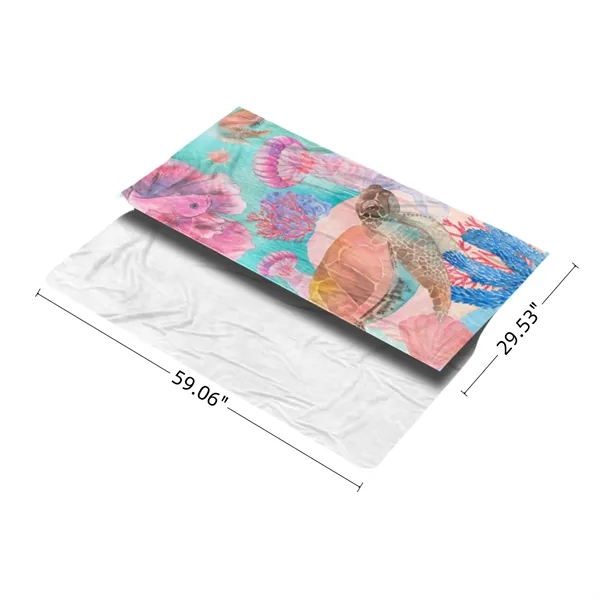Soft Absorbent Camping and Yoga Microfiber Towel