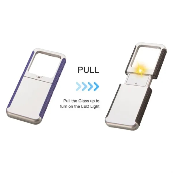 52 Inch ABS Magnifier With Lamp, 10X