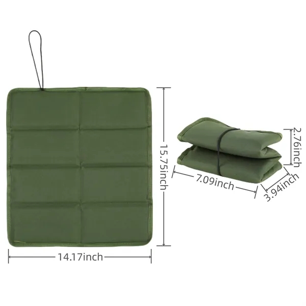 Outdoor Folding Cushion With Pearl Cotton Lining
