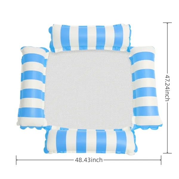PVC and Nylon Mesh Inflatable Water Bed