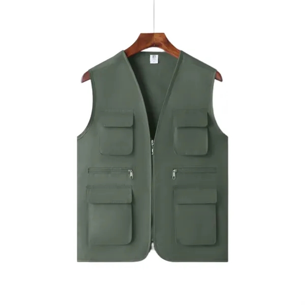 Polyester Team Vest with Front Pockets