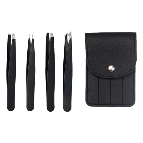 One Piece 410 Stainless Steel Precision Tweezer Set