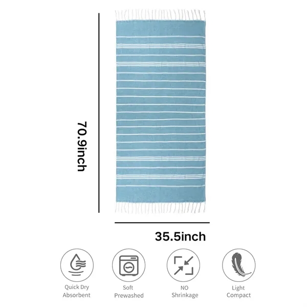 Sand-Resistant Quick-Dry Oversized Beach Towel