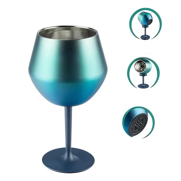 Detachable Stem 14oz Cup Made from 304 Stainless Steel
