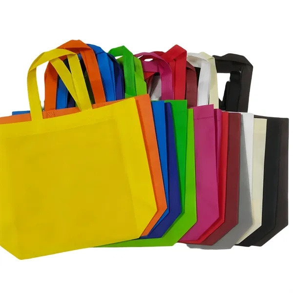 PP Nonwoven Carry Tote with Reinforced Handles
